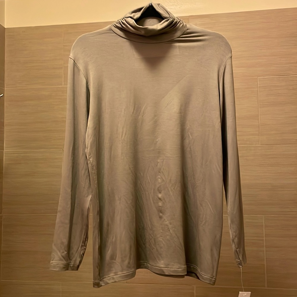 Light weight Olive colored turtle neck.